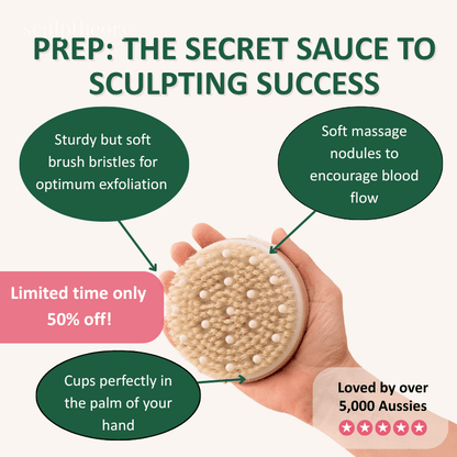 Sculptheory™ Anti-Cellulite Dry Bristle Brush